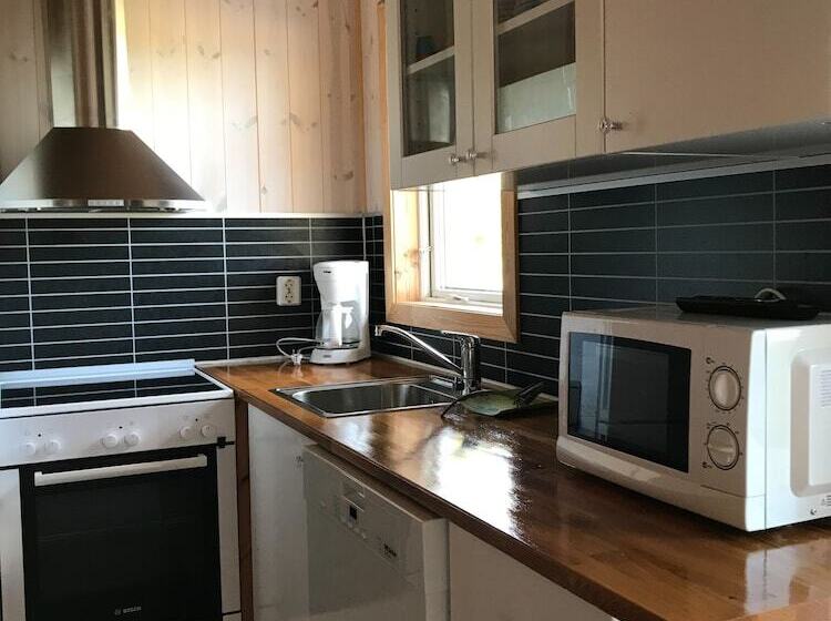 침실 1개 바다 전망 아파트, Haga Park Camping & Stugor