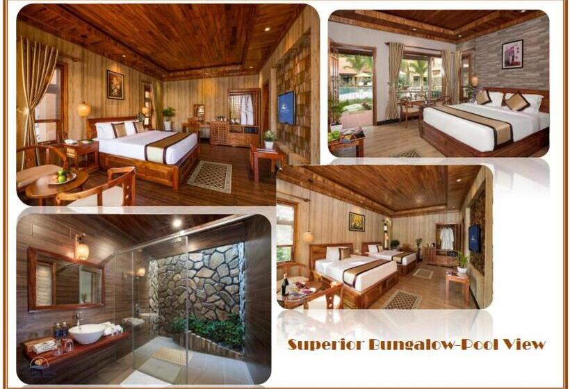 اتاق استاندارد با چشم‌انداز استخر, Golden Topaz Phu Quoc Resort