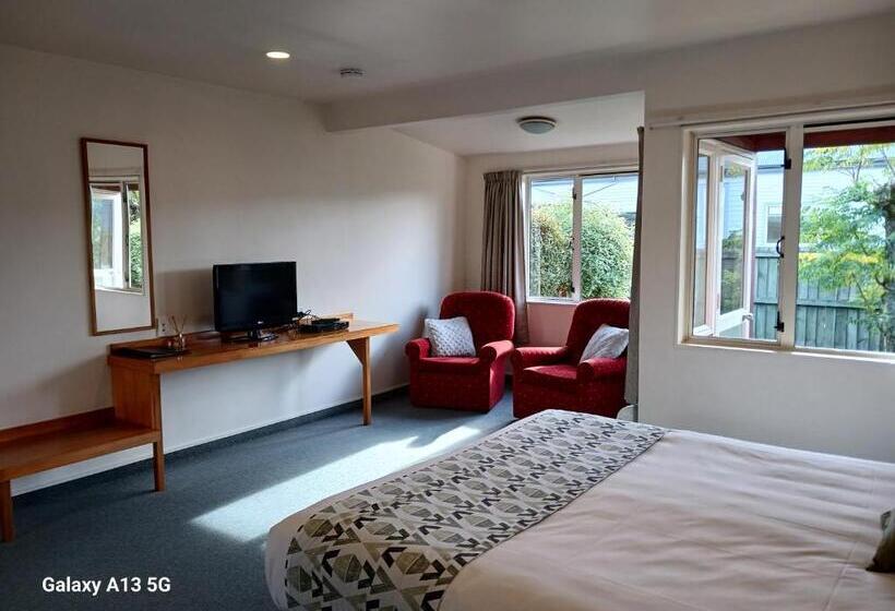 キングサイズベッドのスタンダードルーム, Anatoki Lodge Motel