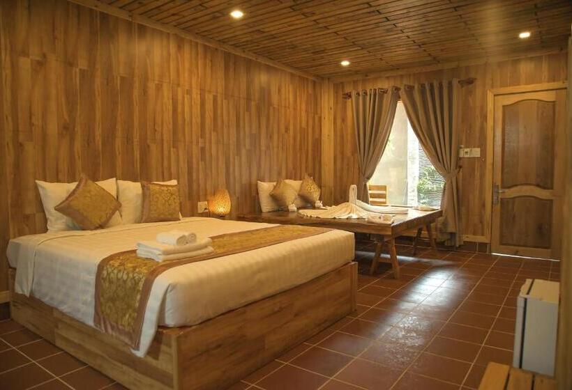 اتاق خانوادگی با چشمانداز باغ, Ong Lang Garden Resort