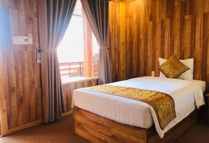 اتاق استاندارد سه تخته با چشمانداز باغ, Ong Lang Garden Resort