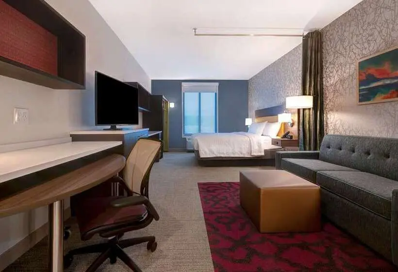 キングサイドベッドのスタンダードワンルーム, Home2 Suites By Hilton Blue Ash Cincinnati