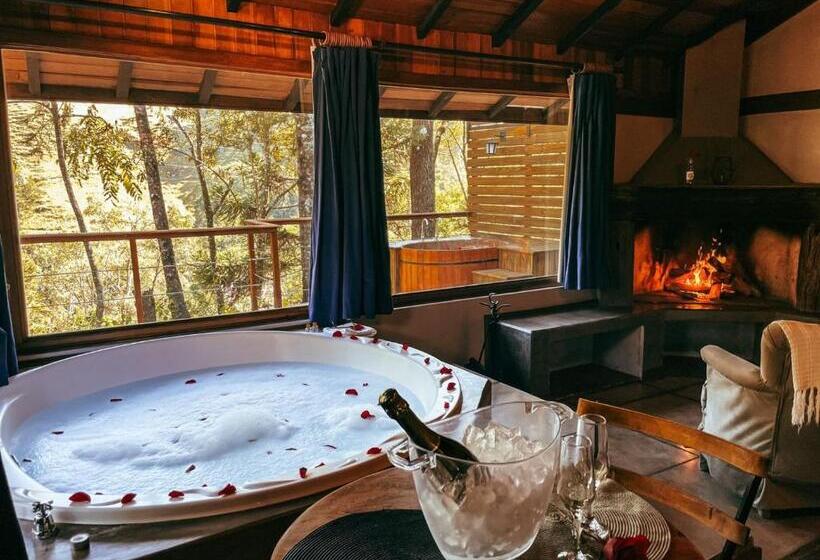 带大床的复式套间, Pousada Solar D Araucaria