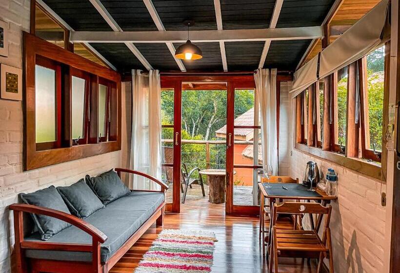 带按摩浴盆的套房, Pousada Solar D Araucaria