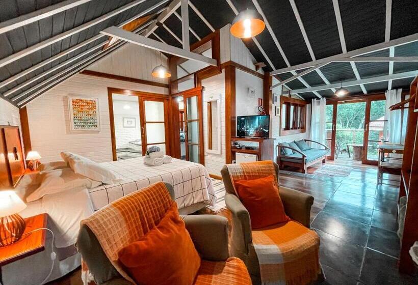 带按摩浴盆的套房, Pousada Solar D Araucaria