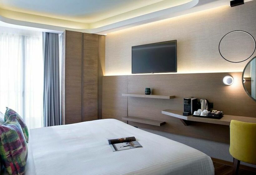 수피리어 룸 도시 전망, Wyndham Athens Residence