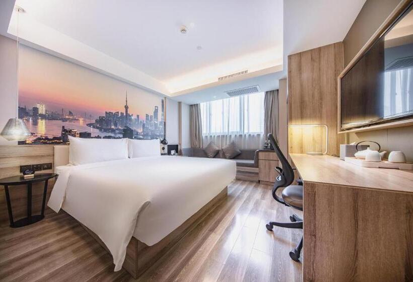 수피리어 룸, Atour Hotel Shanghai Lujiazui Babaihan