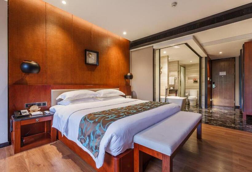 חדר דחוקס עם מיטת קינג, Jolie Vue Boutique Guilin