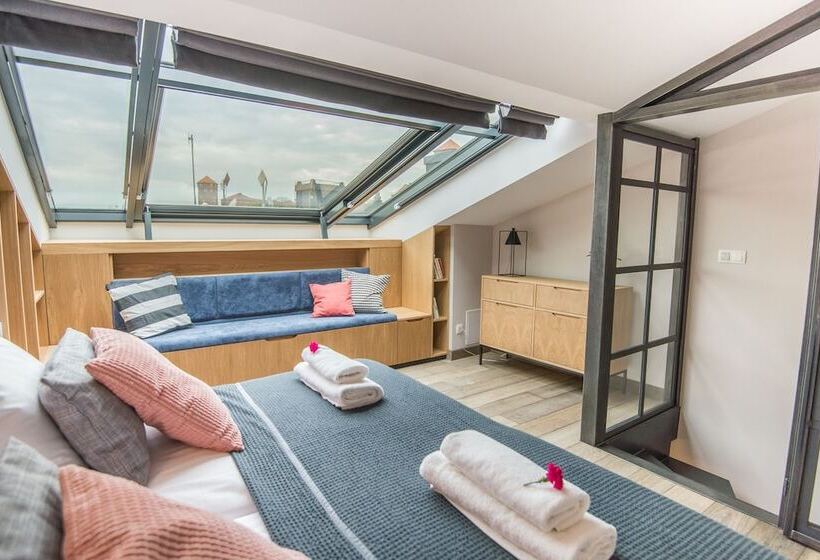 1 Yatak Odalı Lüks Daire, Stradom 15 Apartments