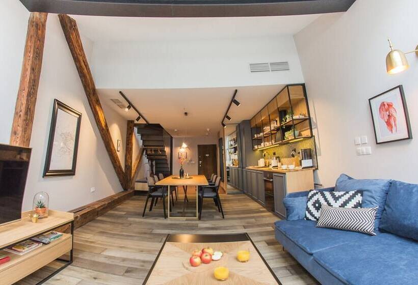 1 Yatak Odalı Lüks Daire, Stradom 15 Apartments