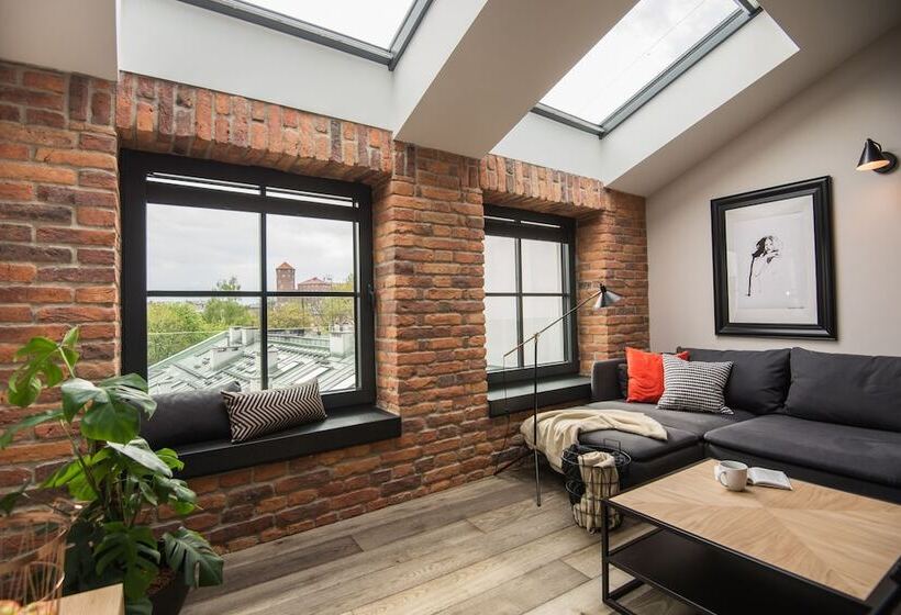 1 Yatak Odalı Lüks Daire, Stradom 15 Apartments