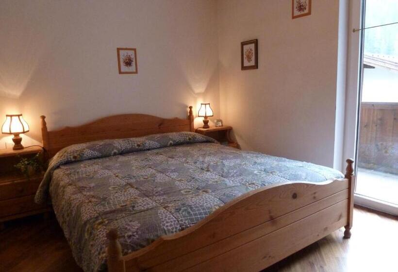 带1个卧室的公寓, Residence Casa Canazei