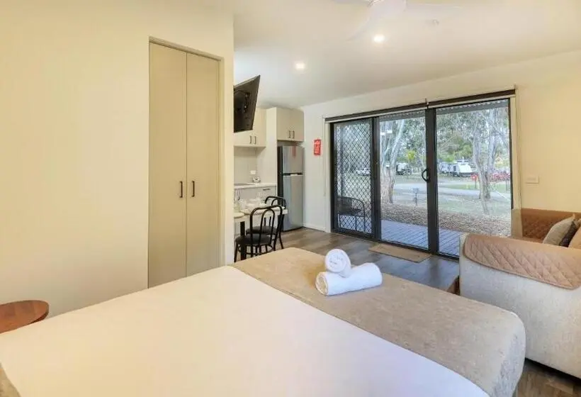 Deluxe-villa 1 Makuuhuone, Deniliquin Riverside Caravan Park