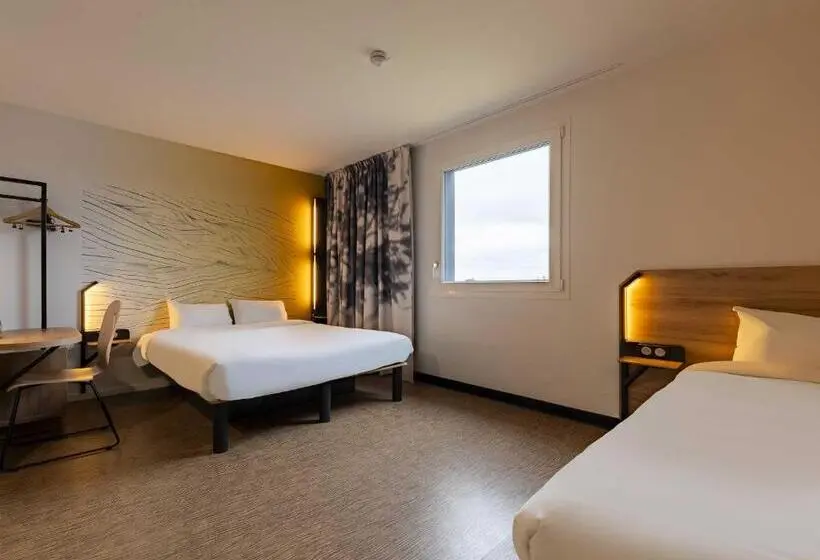 Standard Neljän Hengen Huone, B&b Hotel Valenciennes Onnaing 3 étoiles