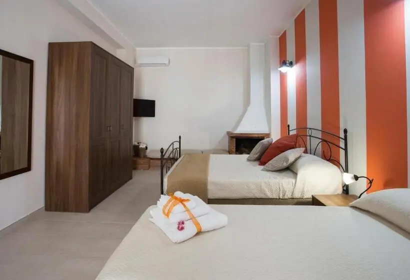 اتاق استاندارد سه تخته با بالکن, B&b Cinisi Mare E Monti