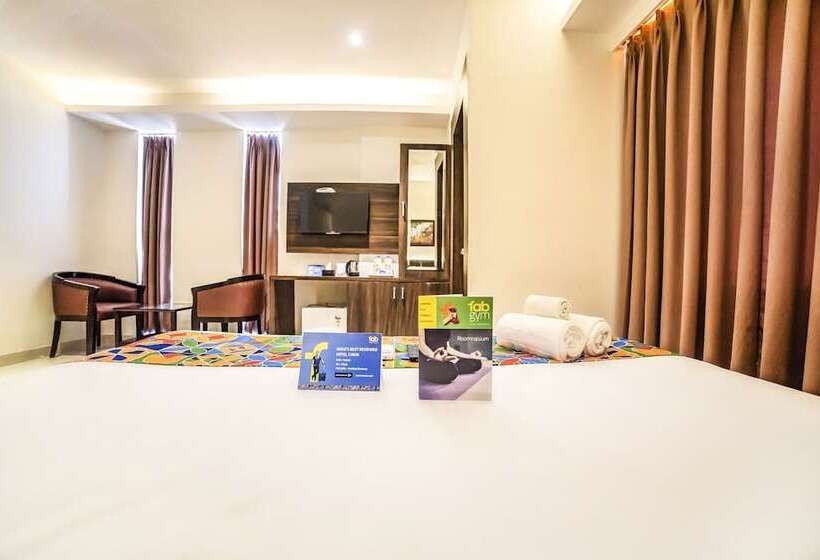 غرفة ديلوكس, Fabhotel Prowell Hitech City