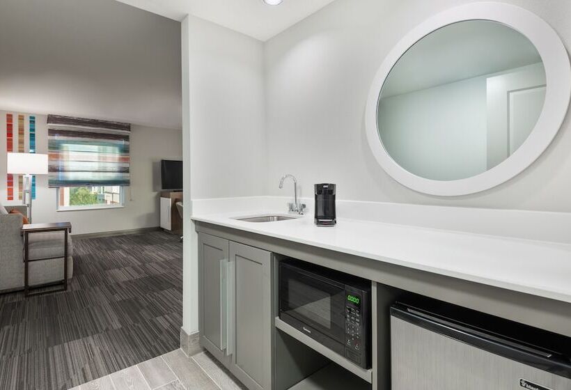 ダブルベッドのスタンダードスタジオ, Hampton Inn & Suites Atlanta Buckhead Place