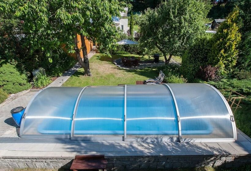 带1个卧室的带阳台的公寓, Garni Pod Skalkou