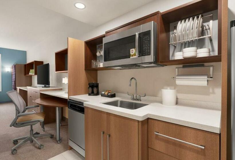 キングサイドベッドのスタンダードワンルーム, Home2 Suites By Hilton Lancaster