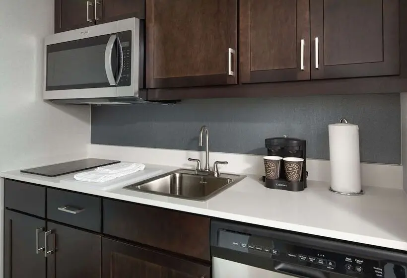 ダブルベッドのスタンダードスタジオ, Homewood Suites By Hilton Teaneck Glenpointe