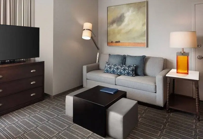 身障者適用スイートルーム, Homewood Suites By Hilton Teaneck Glenpointe