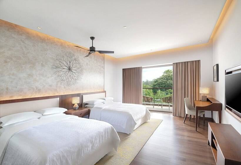 ２ダブルベッドのスタンダードルーム, Sheraton Grand Chennai Resort & Spa