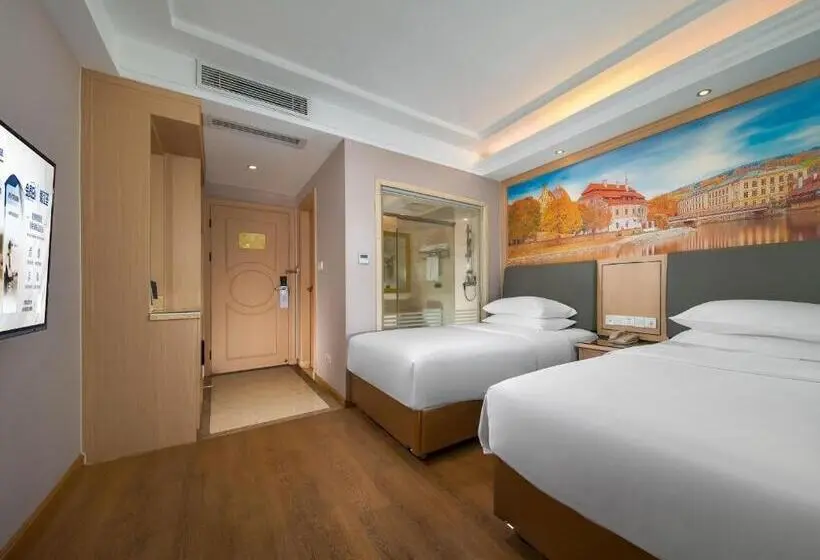デラックスルーム, Vienna 3 Best Hotel Shenzhen Henggang Cuihu Shangzhuang