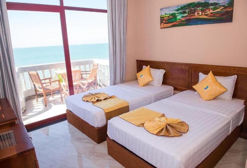 اتاق لوکس با چشم‌انداز دریا, Viva Resort Mui Ne