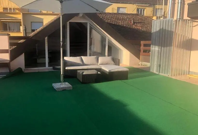 １ベッドルームのデラックスアパートメント, Hostellerie De L Hôtel De Ville