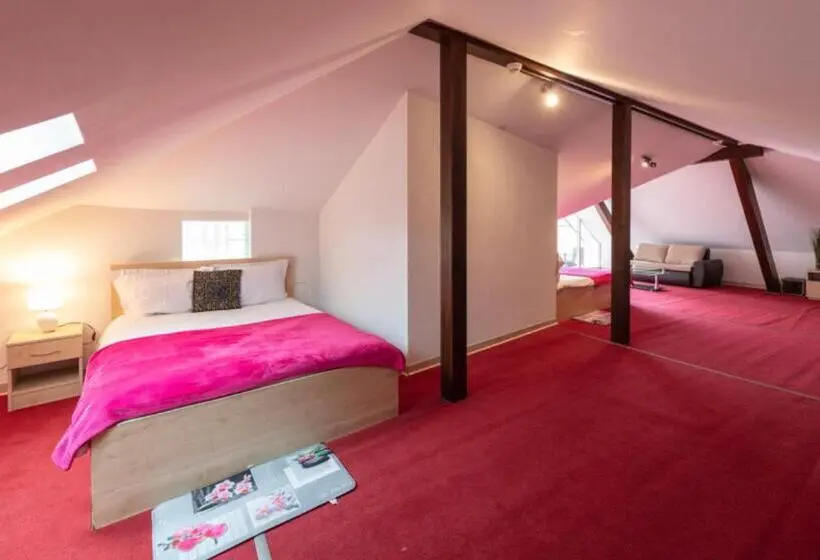 １ベッドルームのデラックスアパートメント, Hostellerie De L Hôtel De Ville