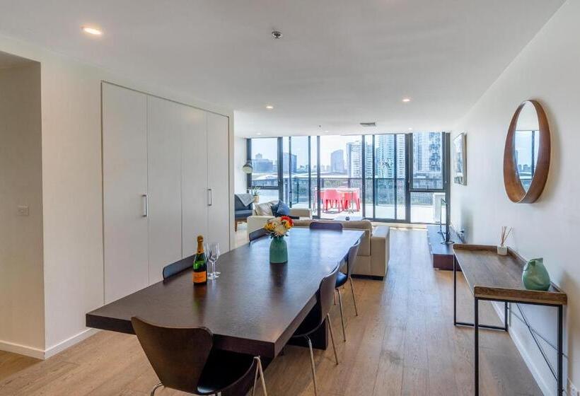 带2个卧室的套房, Melbourne City Apartments   Teri