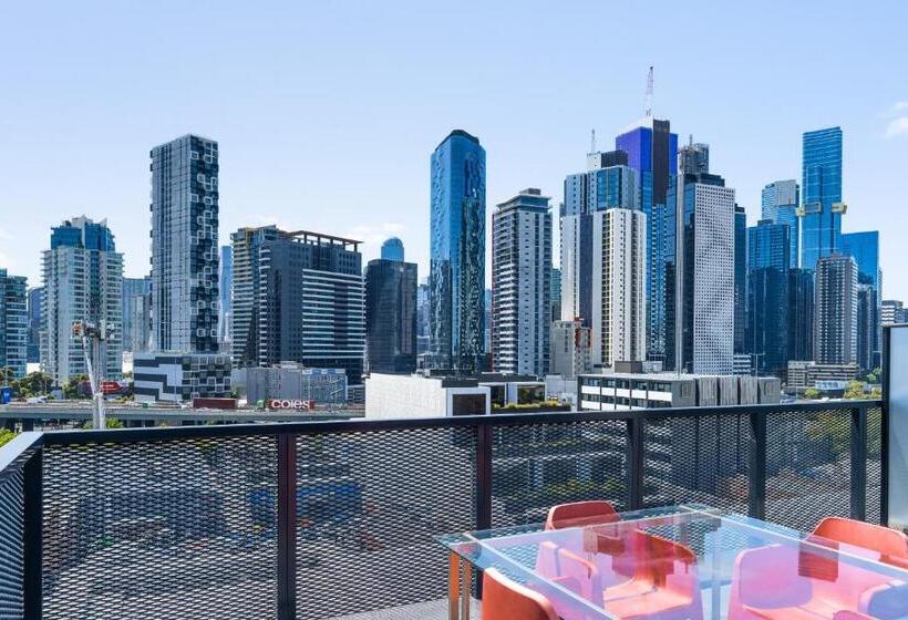 带2个卧室的套房, Melbourne City Apartments   Teri