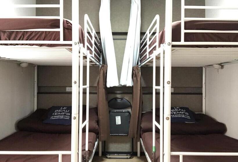 Четырехместный Номер Стандарт с Двухъярусными Кроватями, Keimei Guest House