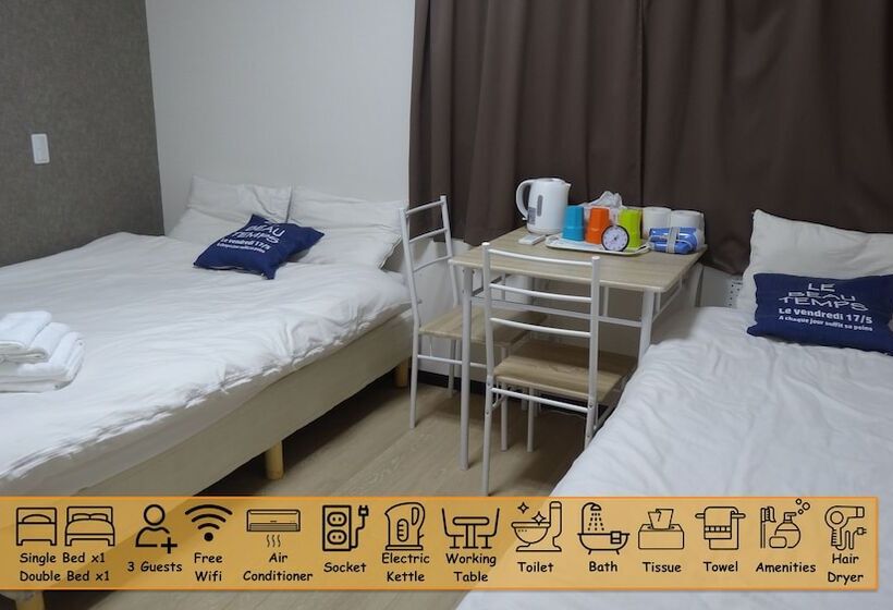 Номер Стандарт Трехместный, Keimei Guest House