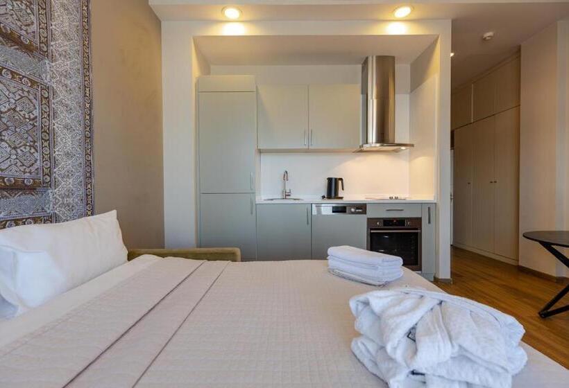 إستوديو قياسى مزودة بتراس, Le Port Boutique Apart