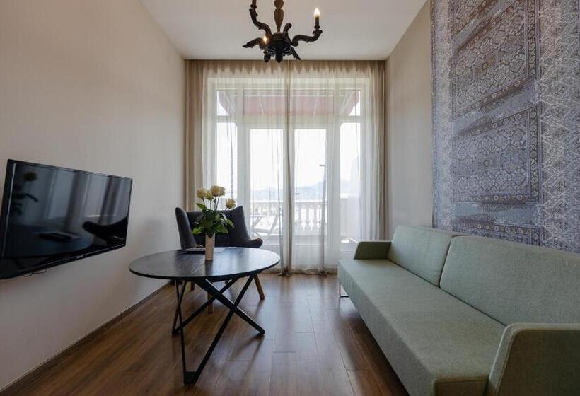 غرفة ديلوكس مزودة بشرفة, Le Port Boutique Apart