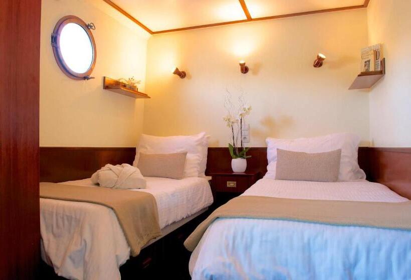 Şehir Manzaralı Lüks Oda, Bateau Hotel à Quai Le Chardonnay