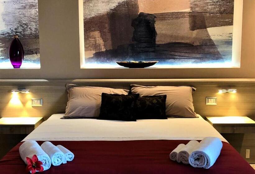 غرفة ديلوكس مزودة بشرفة, La Piazzetta Guest House