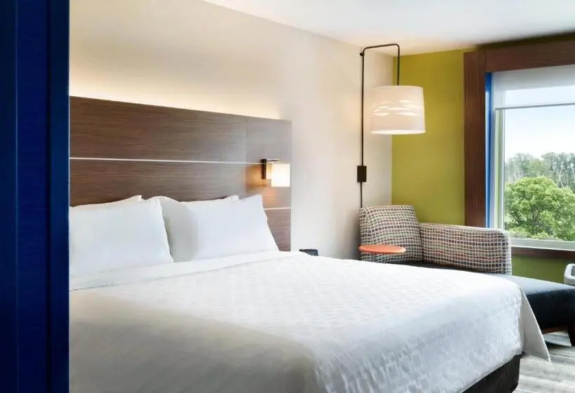 身障者適用キングサイズベッドルーム, Holiday Inn Express Calhoun South By Ihg