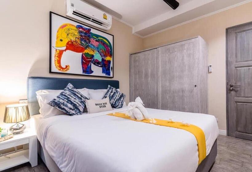 آپارتمان 1 خوابه با چشم‌انداز استخر, Surf & Sand Resort