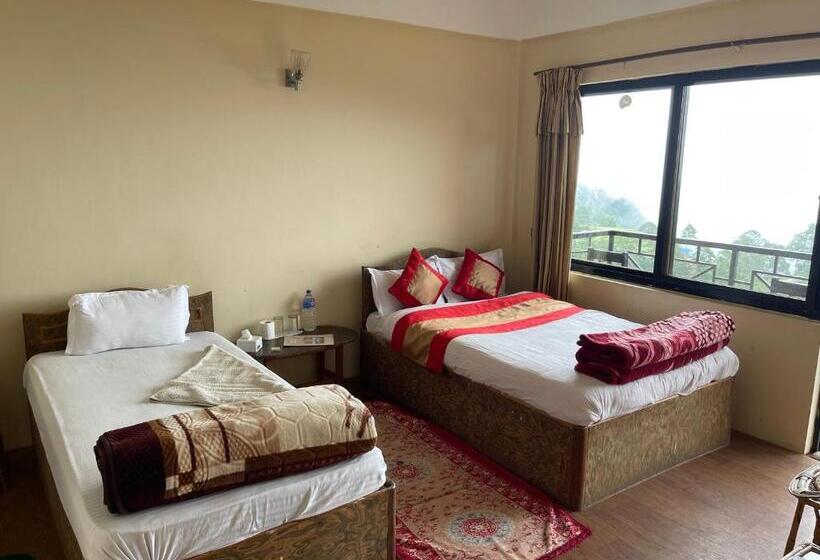 اتاق استاندارد با چشم‌انداز کوهستان, Nagarkot Holiday Inn
