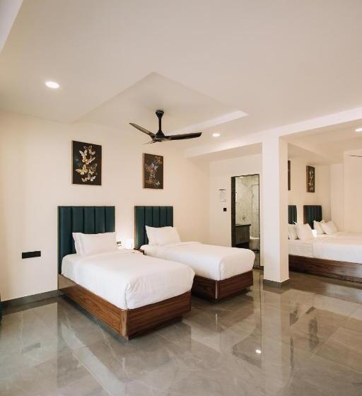 Chambre Quadruple Deluxe, Anjuna Blue Resort