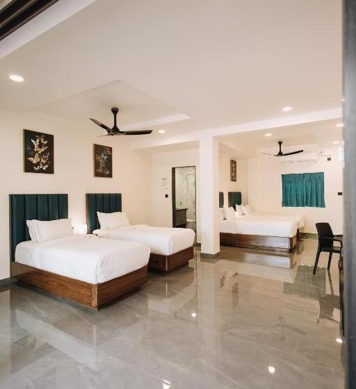 Chambre Quadruple Deluxe, Anjuna Blue Resort