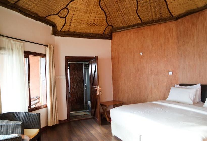 خانه 1 خوابه, Arcadia Lodges Lake Bunyonyi