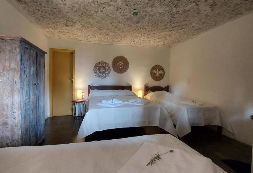 经济四人房间, Rancho Da Serra Pousada