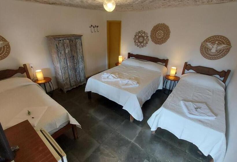 Четырехместный Номер Economy, Rancho Da Serra Pousada