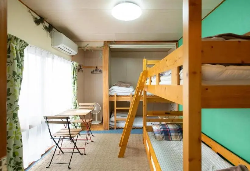 اتاق استاندارد چهارنفره با چشم‌انداز باغ, Destiny Inn Sakaiminato