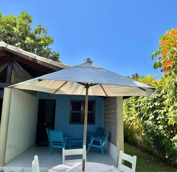 اتاق استاندارد چهارنفره با بالکن, Bangalos Do Pontal