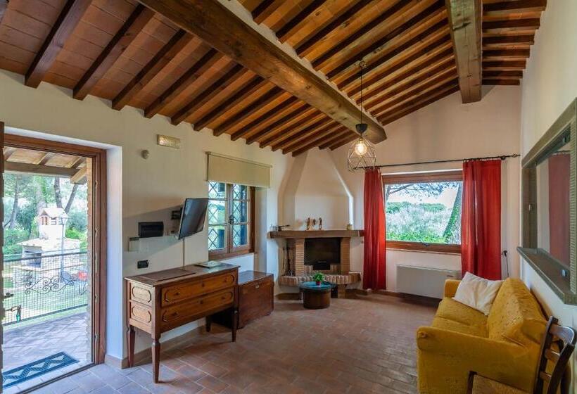 Апартаменты 1 Спальня Нижний Этаж, La Casa Colonica