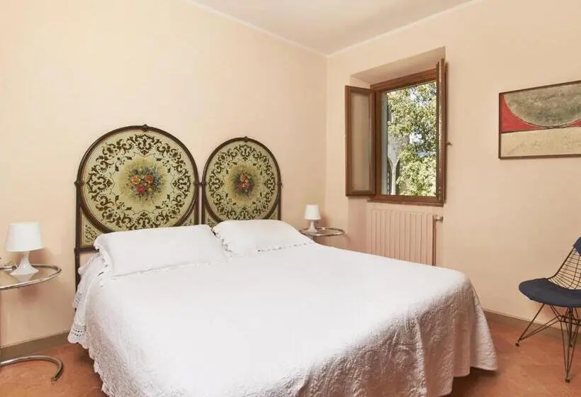 庭の見える1ベッドルームアパートメント, Villa San Simone